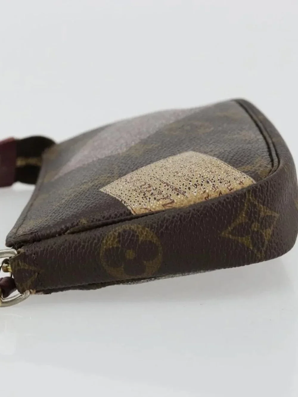 LOUIS VUITTON Monogram Trunk Mini Pochette Accessoires Pouch M63798 Auth 180704